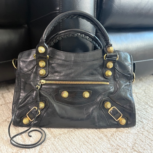 Balenciaga City/Moto Handbag - Picture 1 of 5